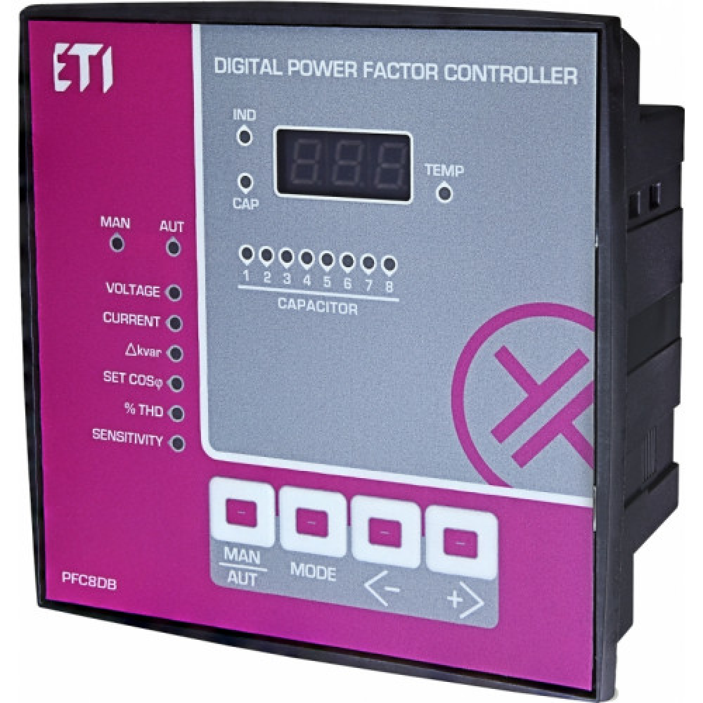 Регулятор реактивної потужності PFC-8DB, 4656572, ETI